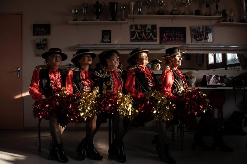 Maïlys Derville, from the series 'Les Major’s Girls de Montpellier', 2025 © Maïlys Derville