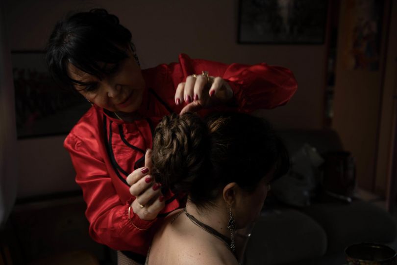 Maïlys Derville, from the series 'Les Major’s Girls de Montpellier', 2025 © Maïlys Derville