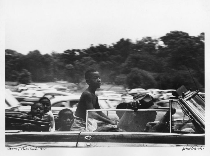 Robert Frank - Belle Isle, Detroit, 1955. From “The Americans
