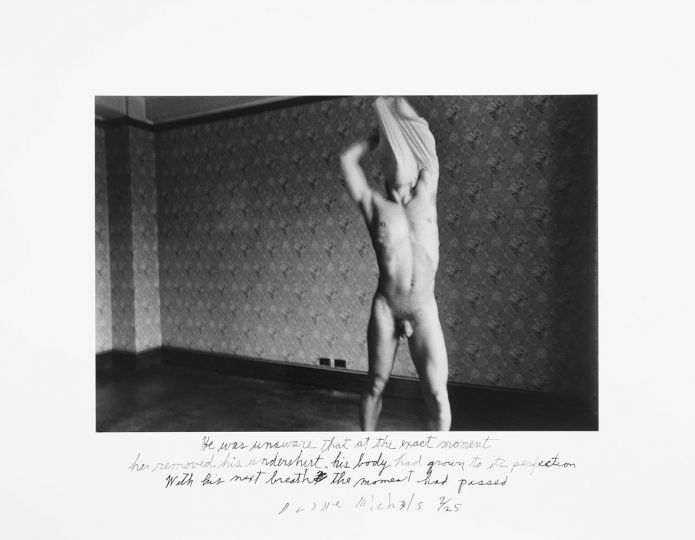 He Was Unaware © Duane Michals - Courtesy DC Moore Gallery