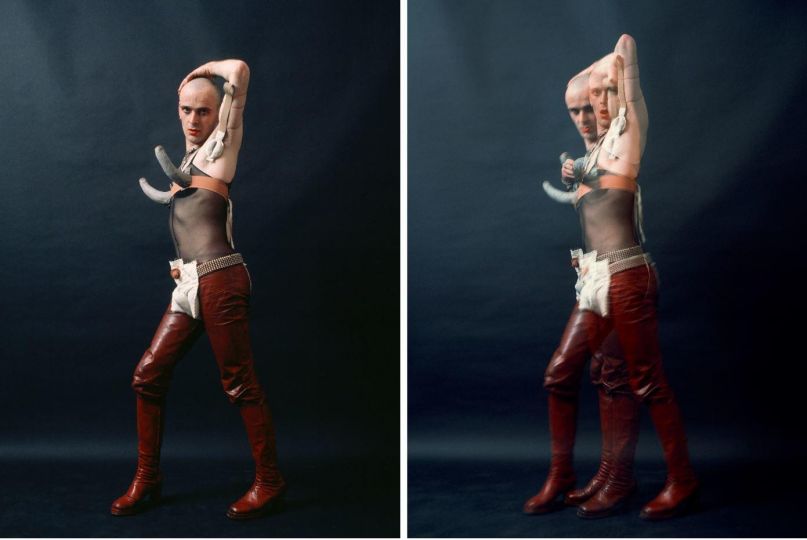 Jurgen Klauke, Umarmung, 1973 - Courtesy Ettore Molinario Collection.