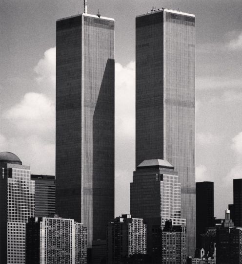 Twin Towers, Study 3, New York City, New York, USA. 2000 © Michael Kenna - Courtesy Musée de la Photographie Charles Nègre