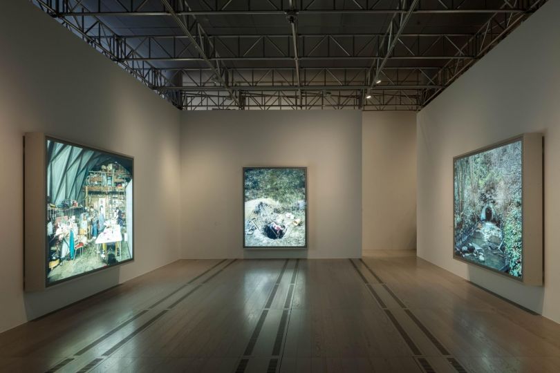 Installation view, MAST, , exhibition Jeff Wall . Living, Working, Surviving © MAST