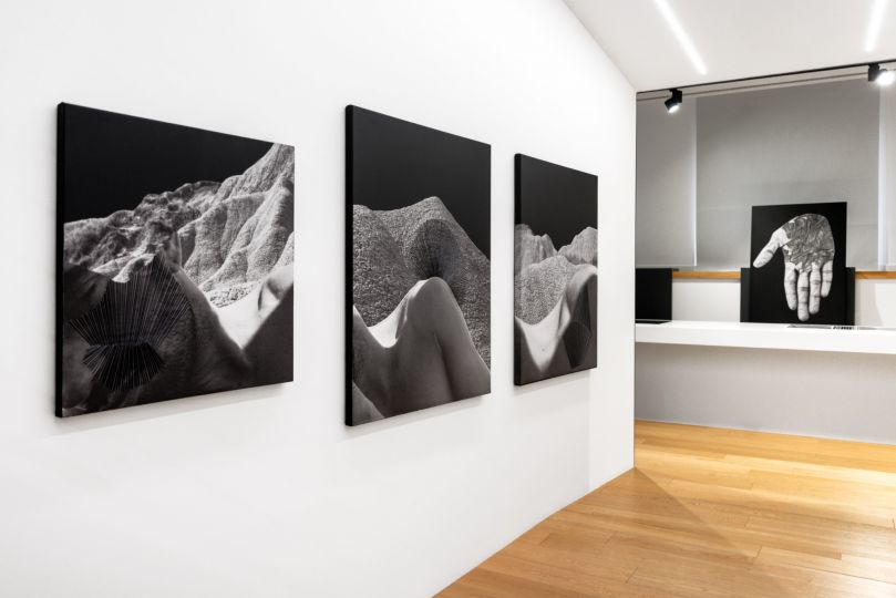 Exhibition view, Betty Salluce, Points of Contact — Staying in Listening, Cramum and Gaggenau, Milano, 2026