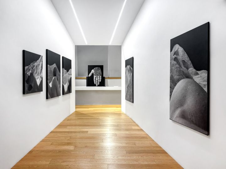 Exhibition view, Betty Salluce, Points of Contact — Staying in Listening, Cramum and Gaggenau, Milano, 2026