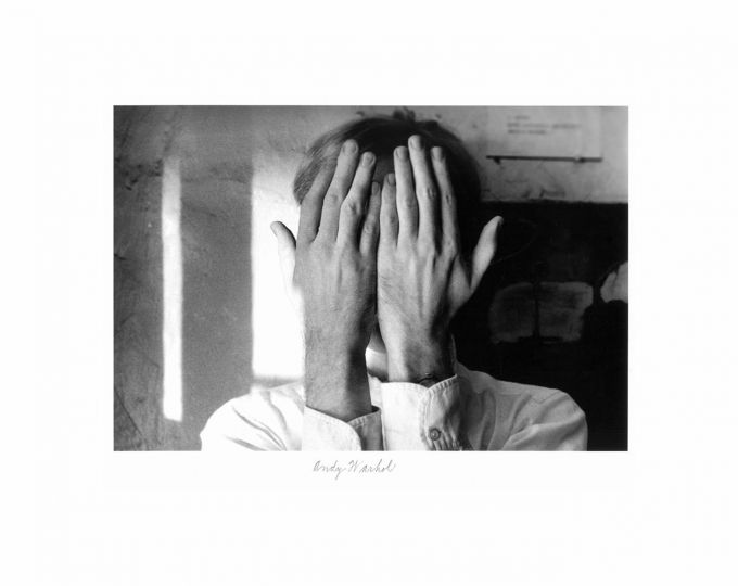 Andy warhol, 1958 © Duane Michals Inc - Courtesy Admira Milano