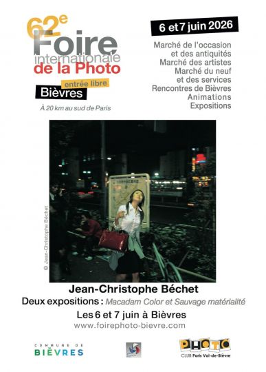 Affiche, 62e Foire Internationale de la Photo à Bièvres