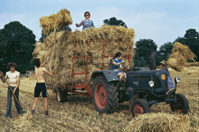 Les Foins, Le Bas- Morand, 1974 © Madeleine de Sinéty