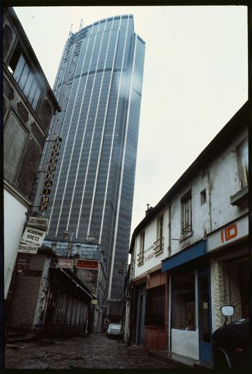 Quartier du Montparnasse, Paris, vers 1972 © Madeleine de Sinéty