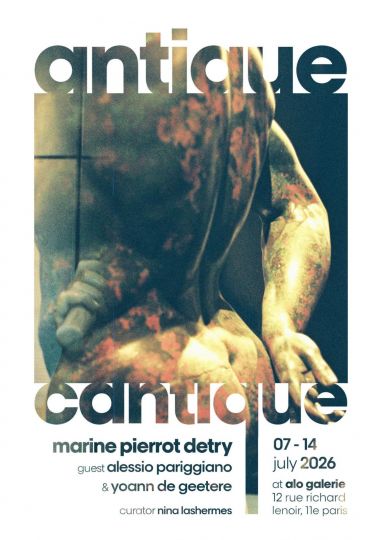 Marine Pierrot Detry, Antique Cantique, 2026 © Marine Pierrot Detry