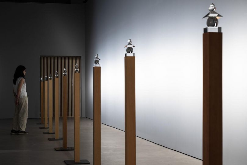 Exhibition view of Hiroshi Sugimoto, _Five Elements_ (2011-2012). Image courtesy of Singapore Art Museum