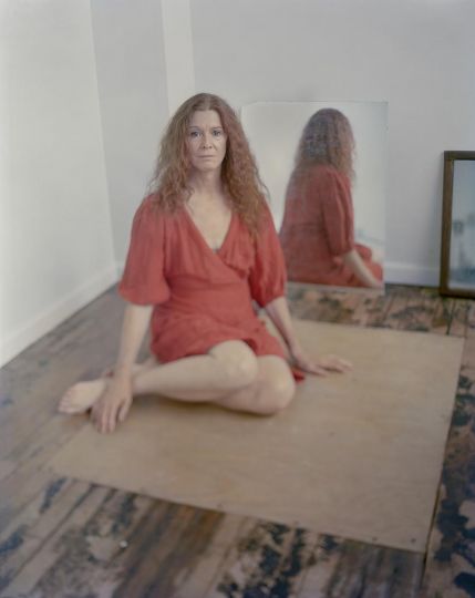 Ahndraya Parlato (American, b. 1979), Harper on the Floor, from TIME TO KILL, 2022–2026. Inkjet print. Courtesy of the artist.