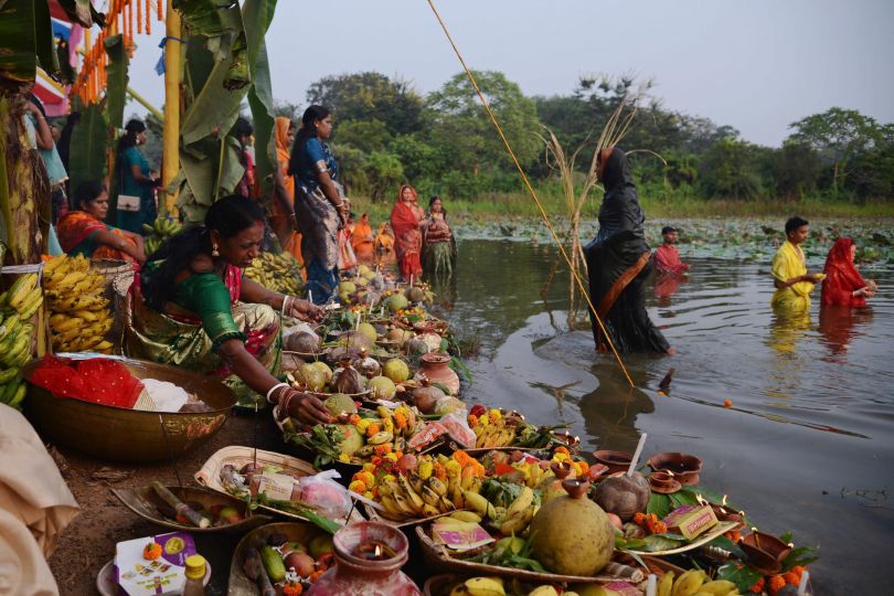 Indigo Larmour, Chhath Puja Offerings, 1st Jamie Oliver Youth Prize 13 © Indigo Larmour / World Food Photography Awards sponsored by Tenderstem® Bimi®
