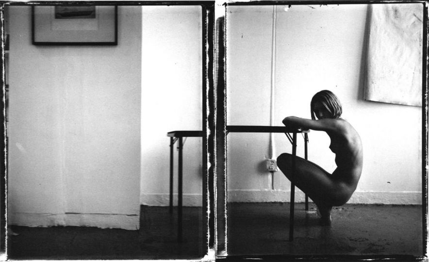 Nigel Scott, Libby in my studio, 1999 © Nigel Scott – Courtesy Corkin Gallery