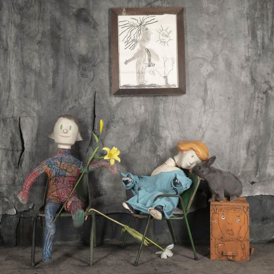 Spirits and Spaces 3 © Roger Ballen