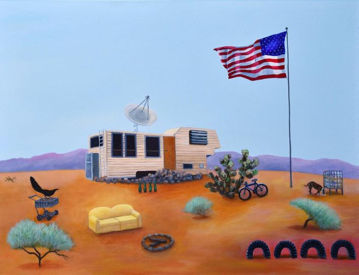 10. Elaine Pawlowicz, Spacious Skies, 2024, Courtesy of PDNB Gallery, Denton, TX