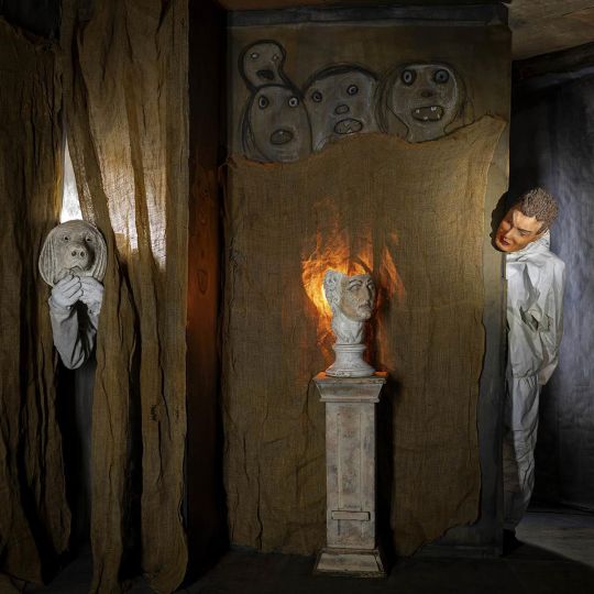 Combustion, 2024 © Roger Ballen - Spirits and Spaces – Courtesy Thames and Hudson