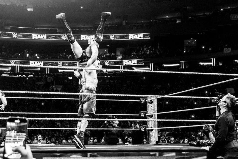 Last AA in MSG - Ringside © Abigail Ekue Photography