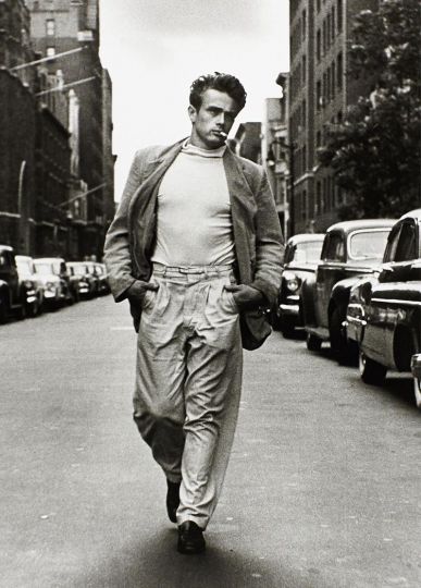 Roy Schatt, James Dean, 1954 - Courtesy Holden Luntz Gallery