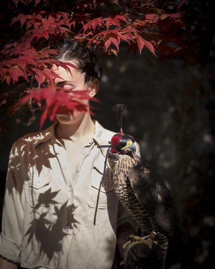 Cig Harvey - Emily & the Falcon, Camden, Maine, 2018 © Cig Harvey - Courtesy Robert Mann Gallery