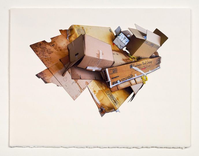 Jennifer Williams - Boxes #1, 2012 © Jennifer Williams - Courtesy Robert Mann Gallery