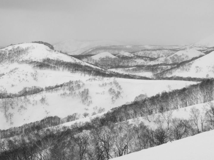 Alain Combier, En allant vers Niseko, Abuta, Hokkaido, 2017 © Alain Combier