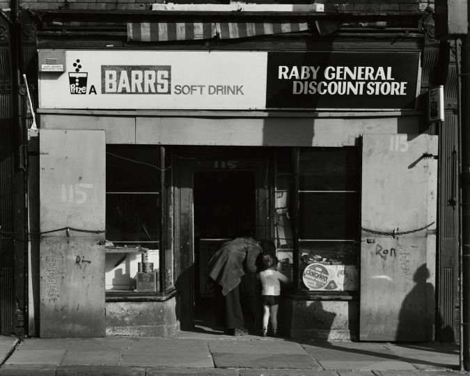 Raby Street store, Byker, Tyneside, 1975 © Chris Killip Photography Trust / Magnum Photos
